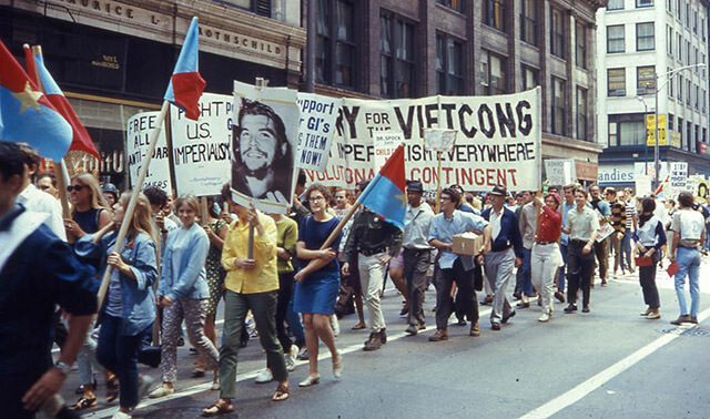 Anti-War March Chicago 1968